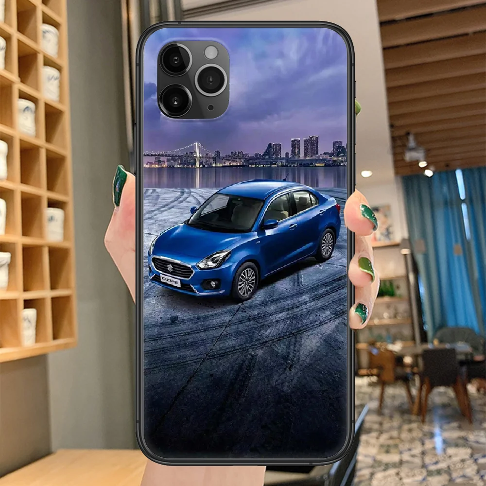 

SUZUKIs Car Phone Case Cover Hull For iphone 5 5s se 2 6 6s 7 8 12 mini plus X XS XR 11 PRO MAX black trend shell luxury bumper