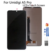 Original LCD For UMI UMIDIGI A5 PRO Display Touch Screen Assembly For UMI A5 PRO Screen LCD Display  Repair PartsFree Tools