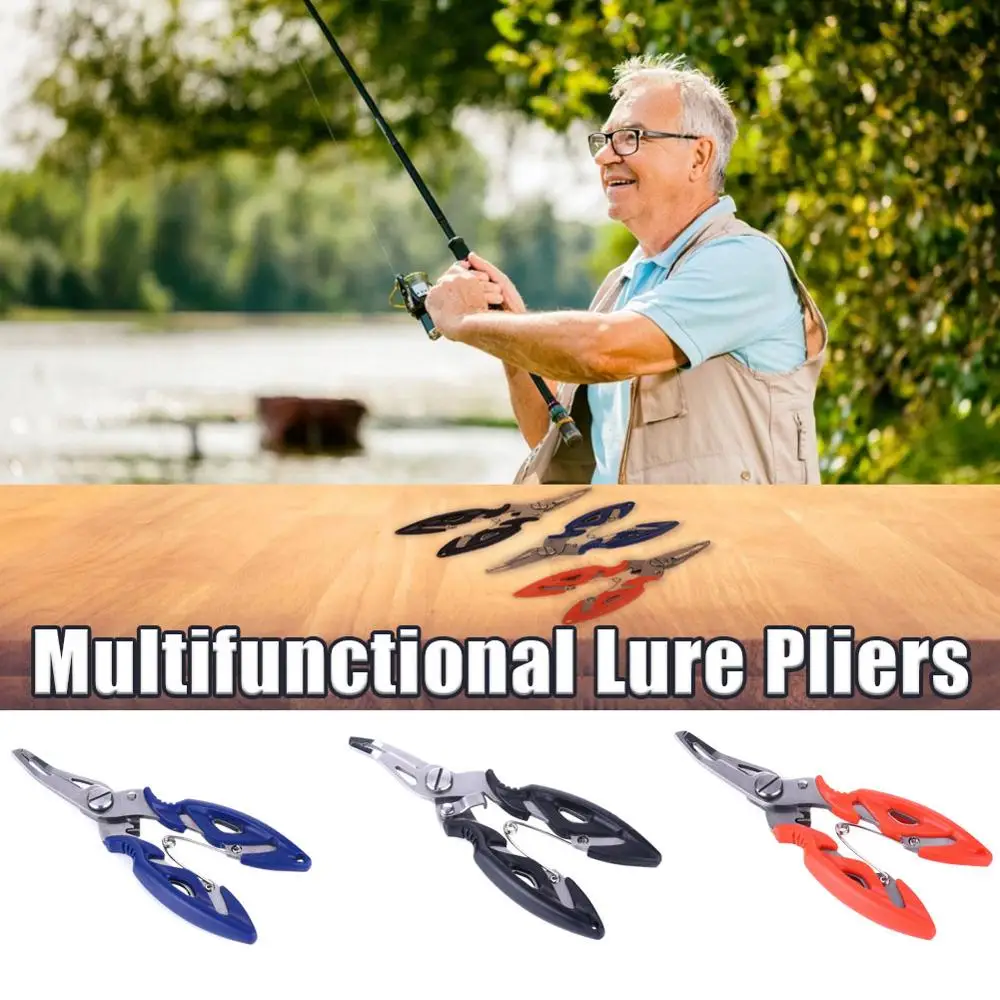 Рыболовные плоскогубцы + оксфордская сумка ножницы оплетка леска приманка резак