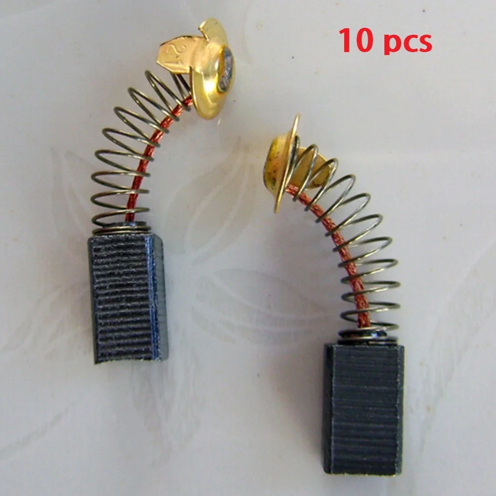 

10 шт., карбоновые щетки, 6, 5 х7, 5 х13, 5 мм