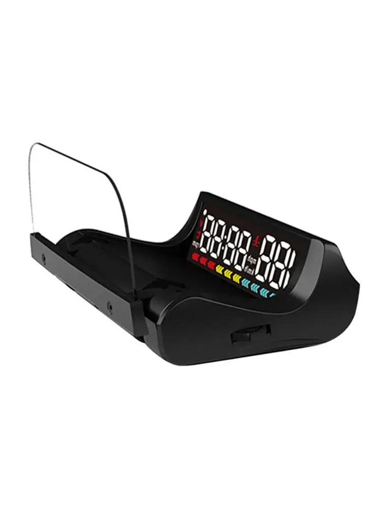 Автомобильный проекционный дисплей HUD с функцией сигнализации Спидометр расход