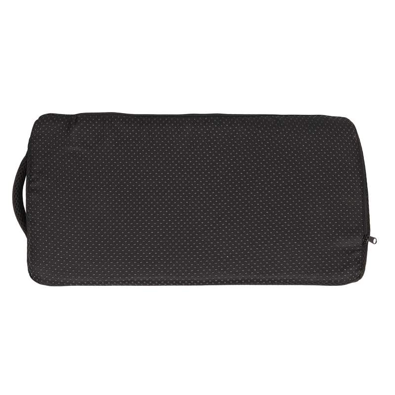 

Foot Rest Cushion Anti Slip Mat to Relieve Knee Foot Pain Half Cylinder Design for Home and Office (Black)