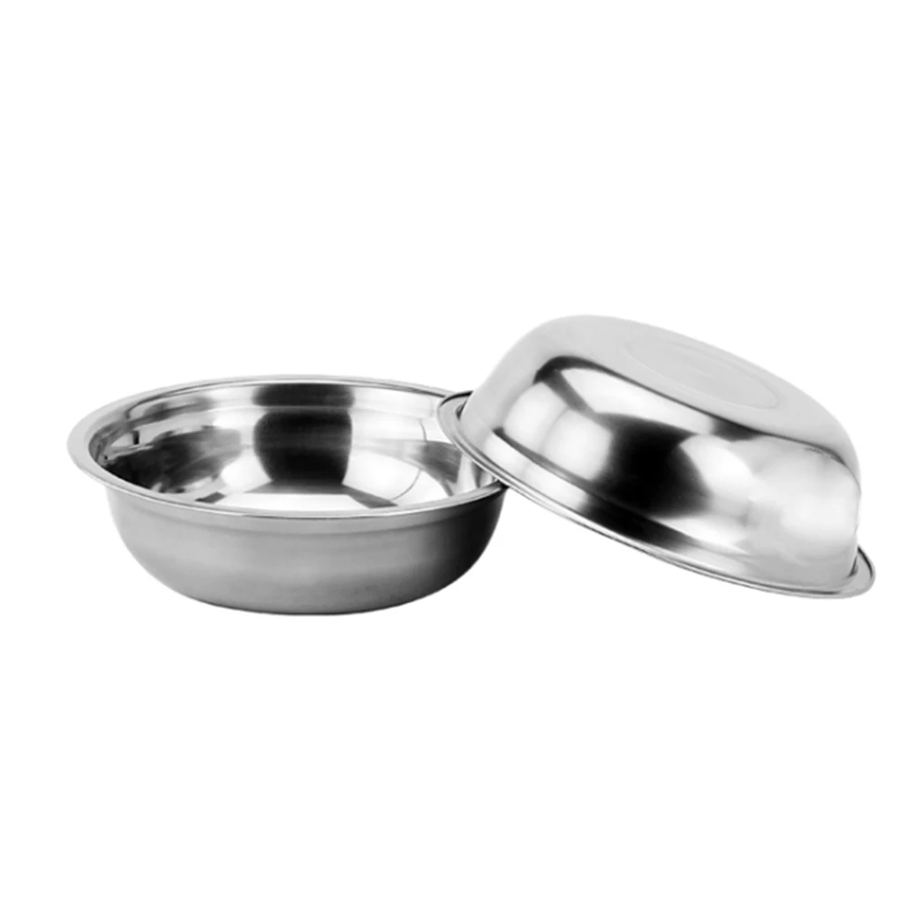 2 шт. Бытовая чаша из нержавеющей стали кухонный ужин в ресторане для супа риса металлическая чаша|Чаши| |