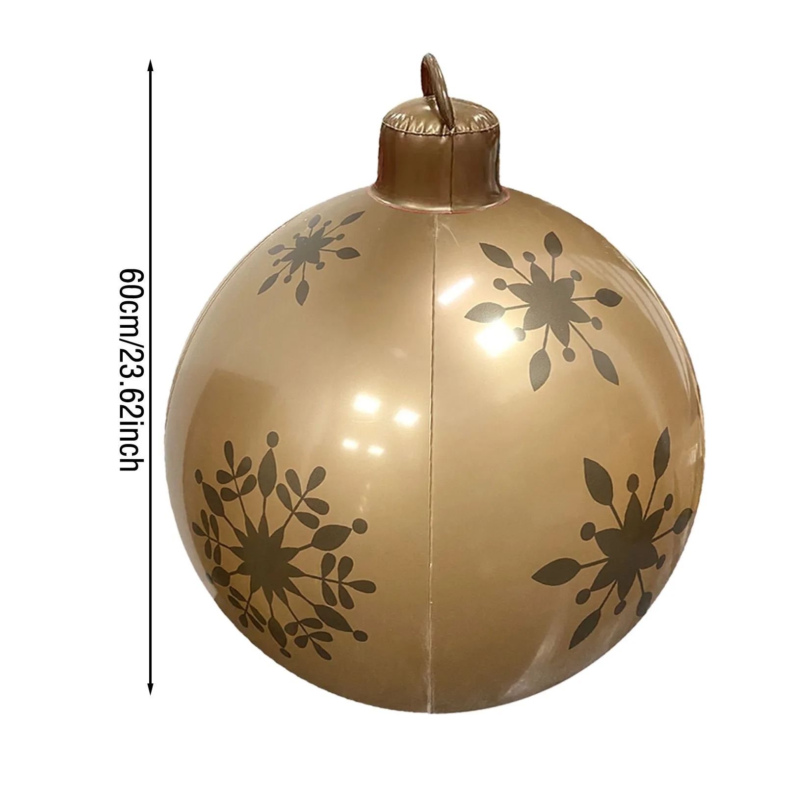 Новый 23 6 дюймовый Рождественский печатный шар наружное украшение семейный