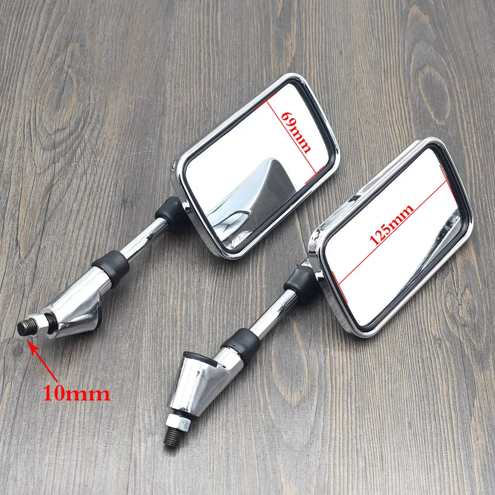 Универсальное зеркало заднего вида для мотоциклов и скутеров Honda CB400 CB750 CB1000 CB1300
