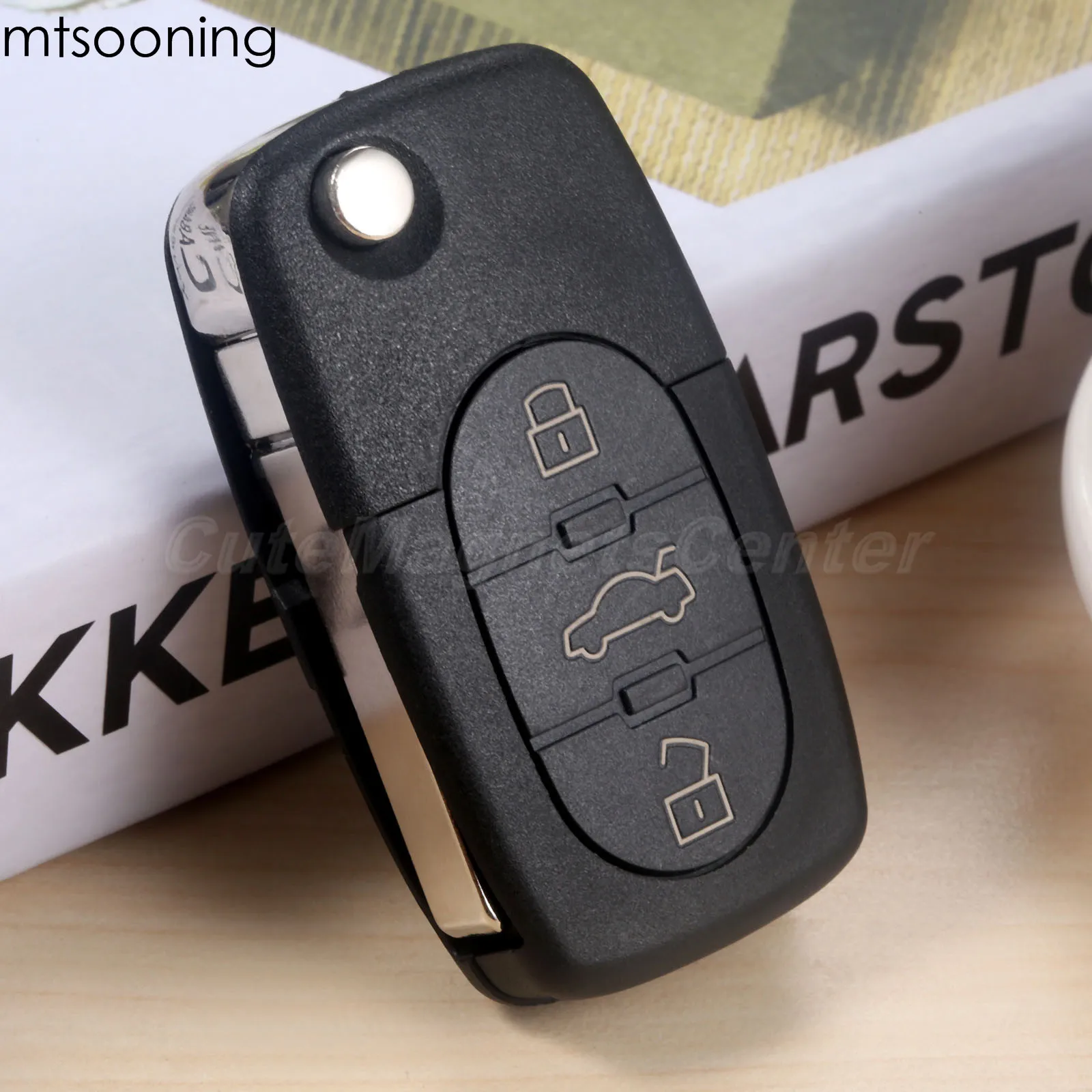 Mtsooning 4 кнопки Автомобильный Дистанционный ключ 315 МГц для Audi A4 A6 A8 TT Allroad