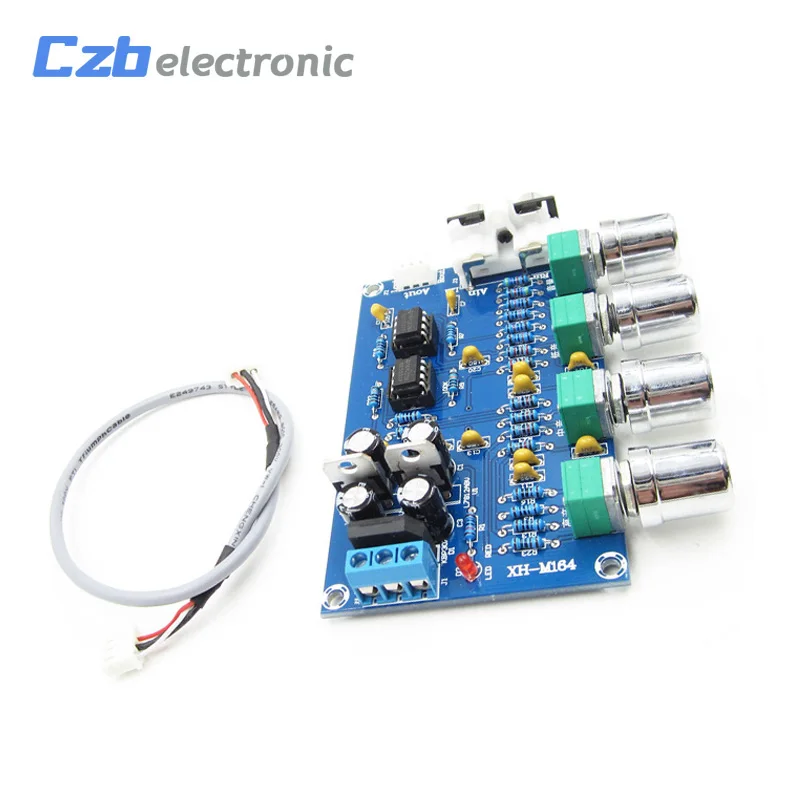 NE5532 4 канала управления контуром телефонный усилитель стерео предварительный