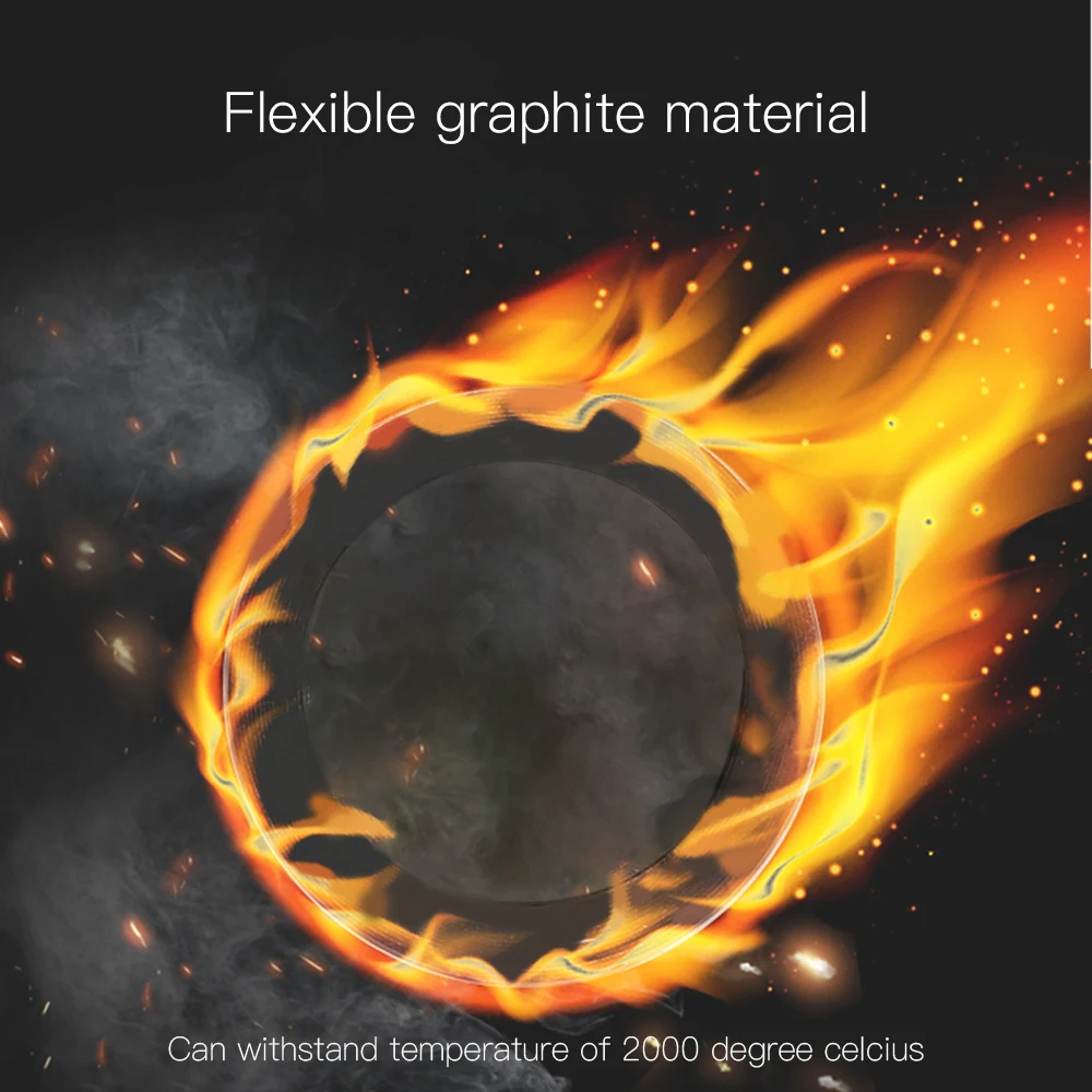 Бренд Yihui яркий графитовый 5-дюймовый прокладка для фотографического металла |