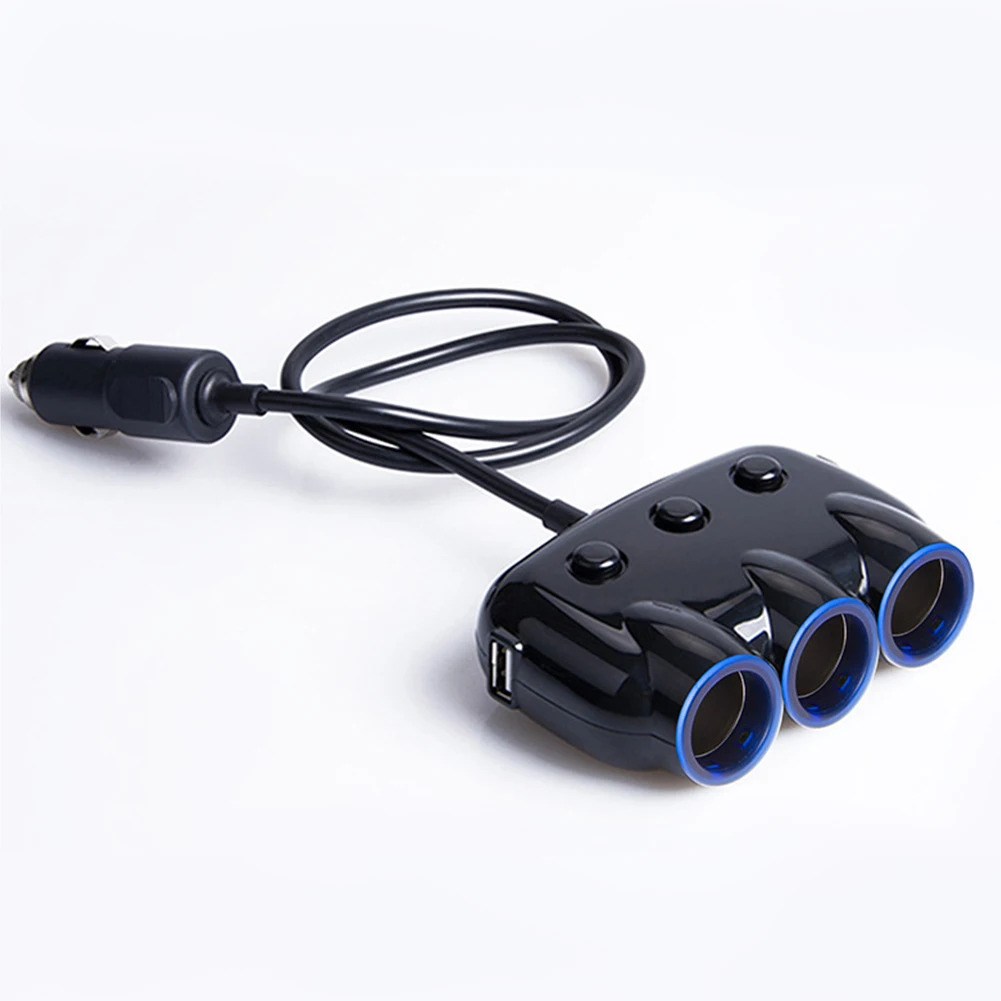 Автомобильное зарядное устройство прочный двойной USB адаптер для телефона