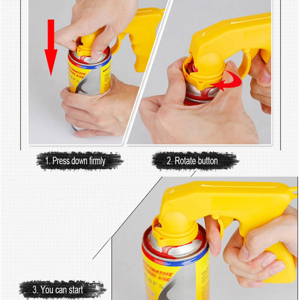 Адаптер для аэрозольного распылителя с полной ручкой Блокировка курка