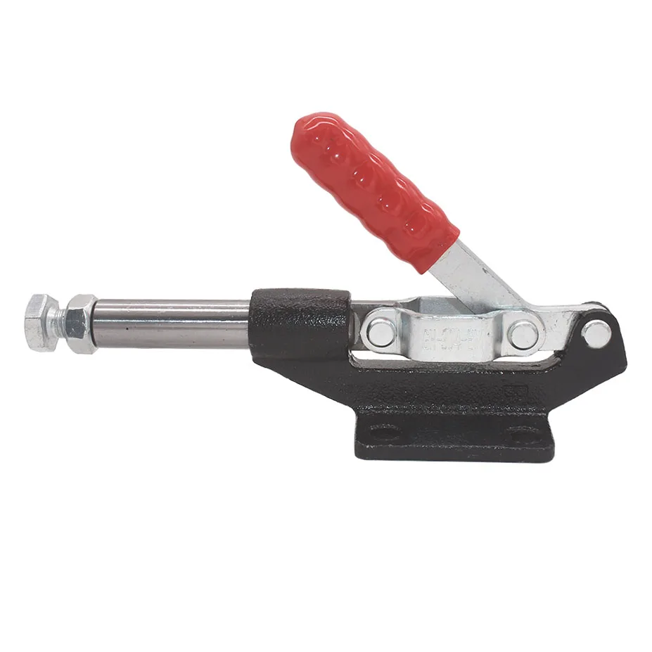 GH-304-EM Quick Clamp Fixed Tool Push Pull Holding 386kgf Plunger Stroke 42mm Toggle Clamps Release Hand Tools Rapid Fixture