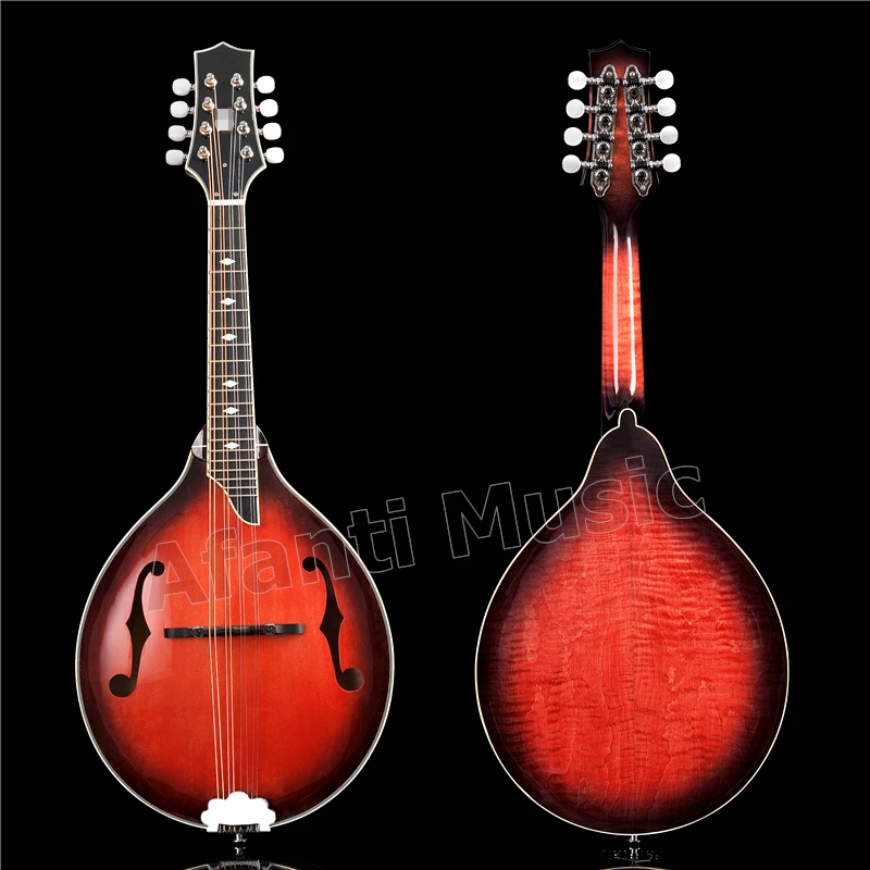 

Afanti твердая ель верх/твердая искусственная и боковая часть/Afanti A Mandolin (задняя Дека из огненного клена)