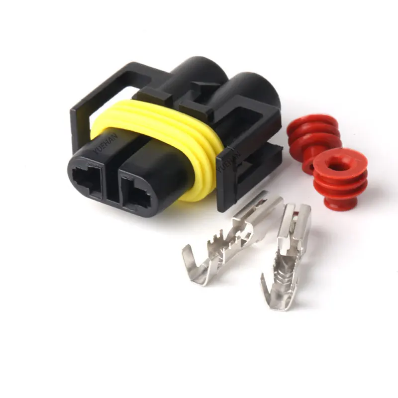 Delphi 2 Pin H8 H11 Male Female Socket Plug Adapter for Car Foglight Connector Cable HeadLight Bulb Lamp Wiring Harness | Обустройство