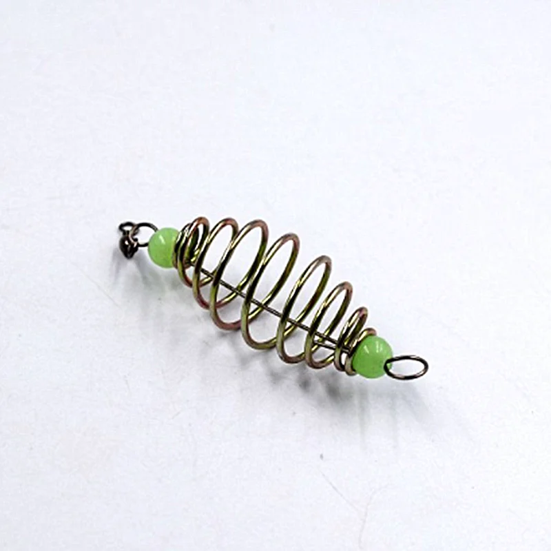 Fishing Accessories - Set of 10 Stainless Steel Inline Hanging Tackle Spring Lure Fishing Bait & Feeder Tools image 4