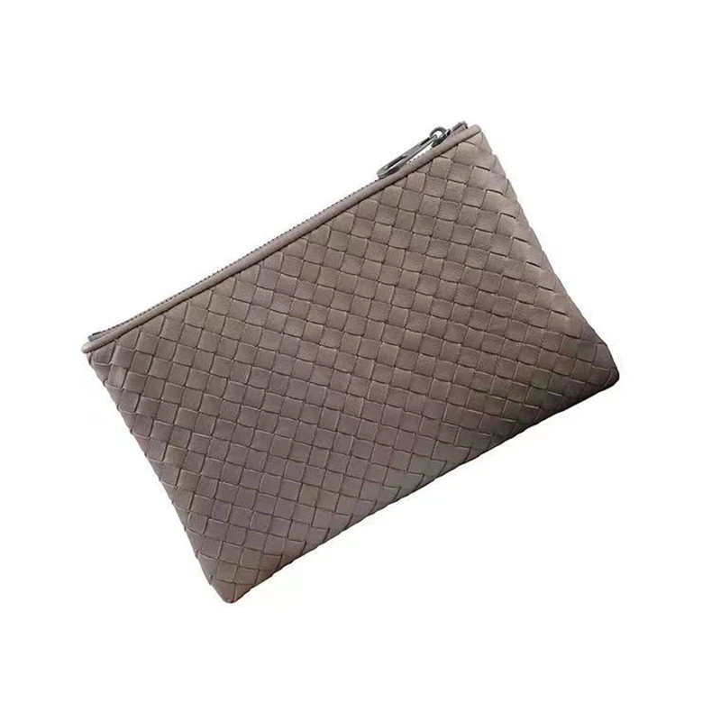 Мужской кошелек из 100% овечьей кожи ручная работа тканевый клатч мягкой