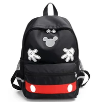 disney mickey minnie bag waterproof large capacity backpack outdoor travel women girl handbag junior high school student bags