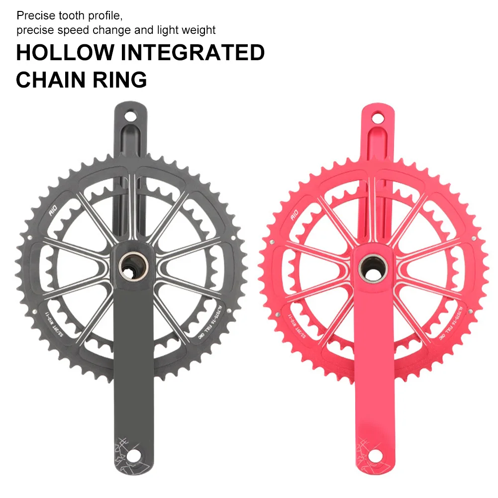 Складной велосипедный коленчатый вал из алюминиевого сплава полый двойной