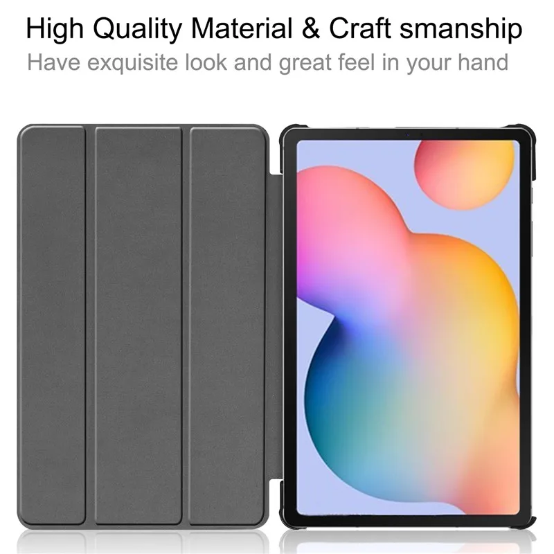 Чехол для Samsung Galaxy S6 Lite 10 4 &quotSmart Cover Funda складная Кожаная подставка Tab чехол