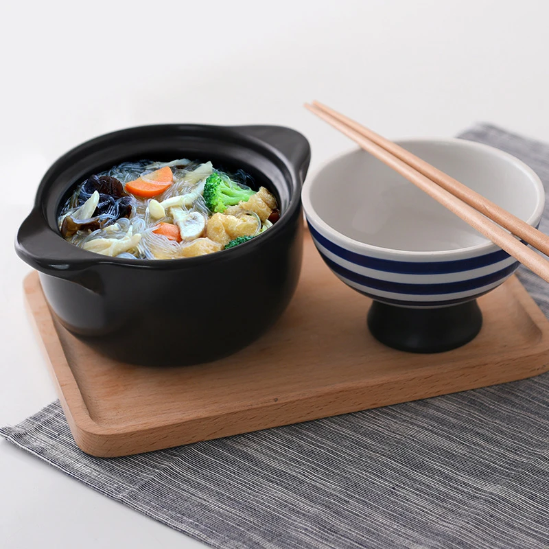 600 мл мини тушить кастрюля для супа из нержавеющей стали керамические горшка