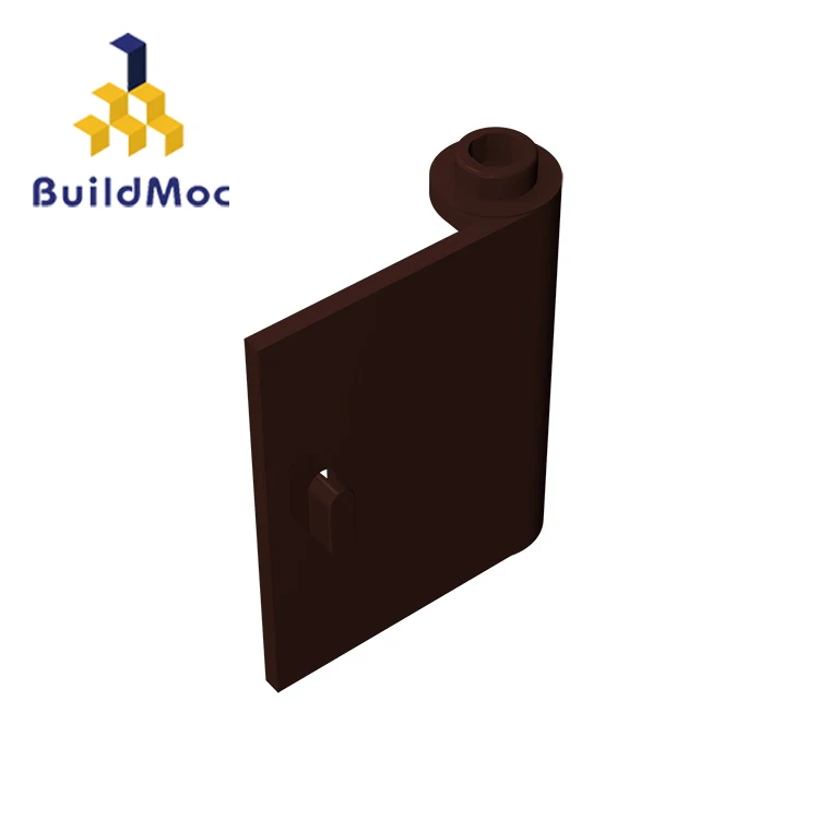 BuildMOC собирает частицы дверь 60657 1x3x3 правая для строительных блоков детали