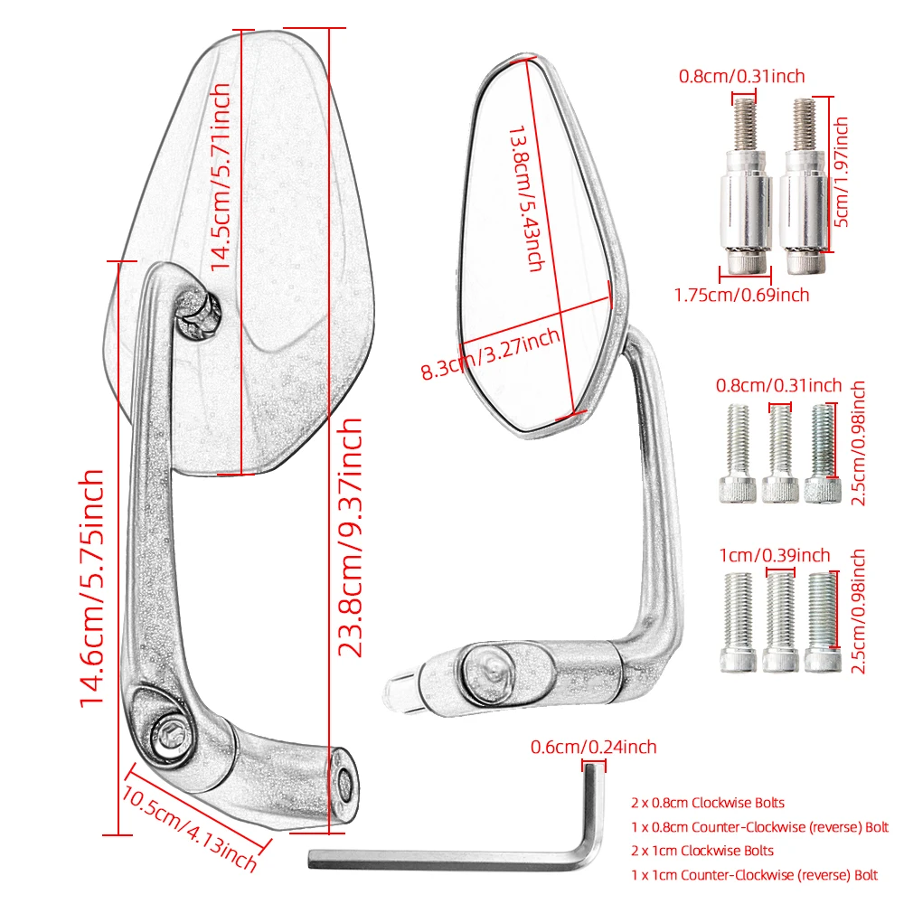 

Motorcycle Rear Side Mirrors For Harley Road King Touring XL 883 SPORTSTER Road King Fatboy Softail Bobber Chopper Street Glide