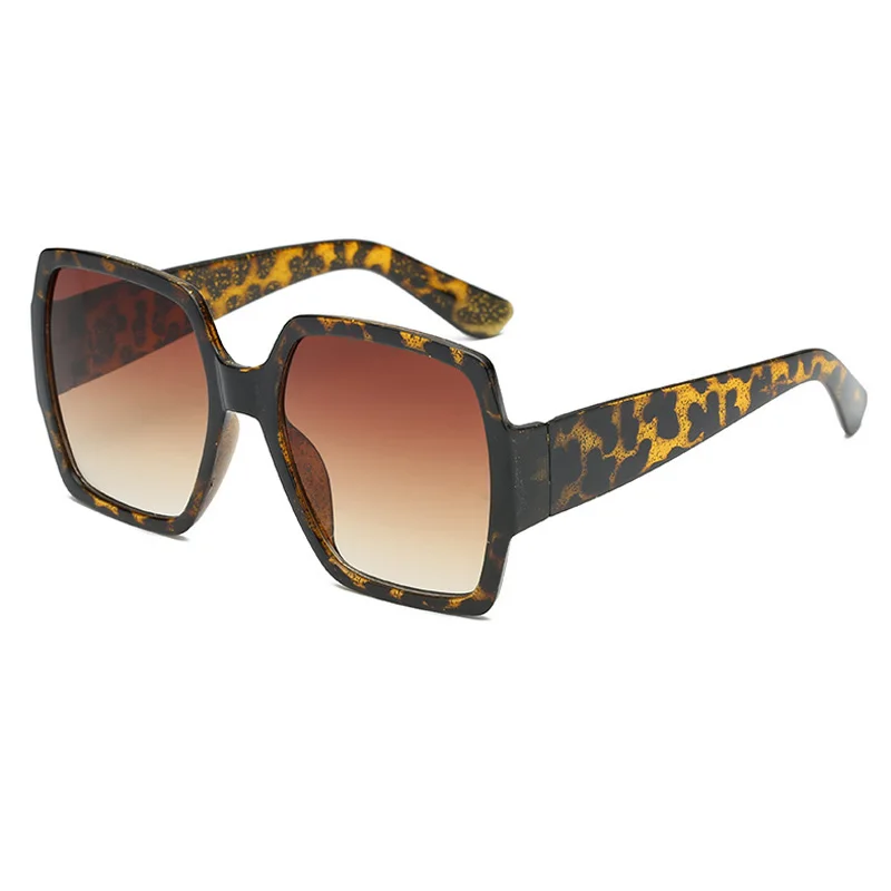 Oversized Sunglasses for Women Brand Designer Retro Sun glasses Red Green Shades Eyewear sunglasses woman | Аксессуары для одежды