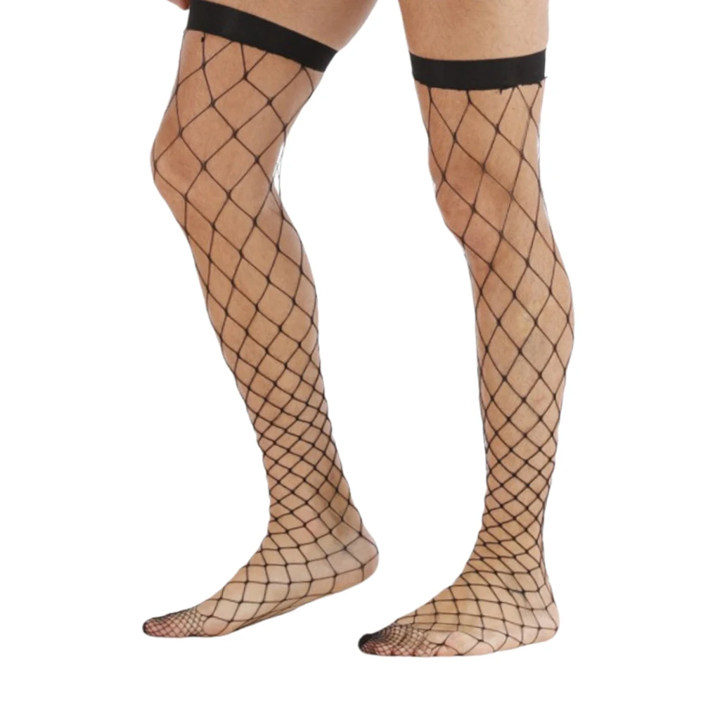 

Knee High Men's Fishnet Socks Wonderful Gift for Your Friends