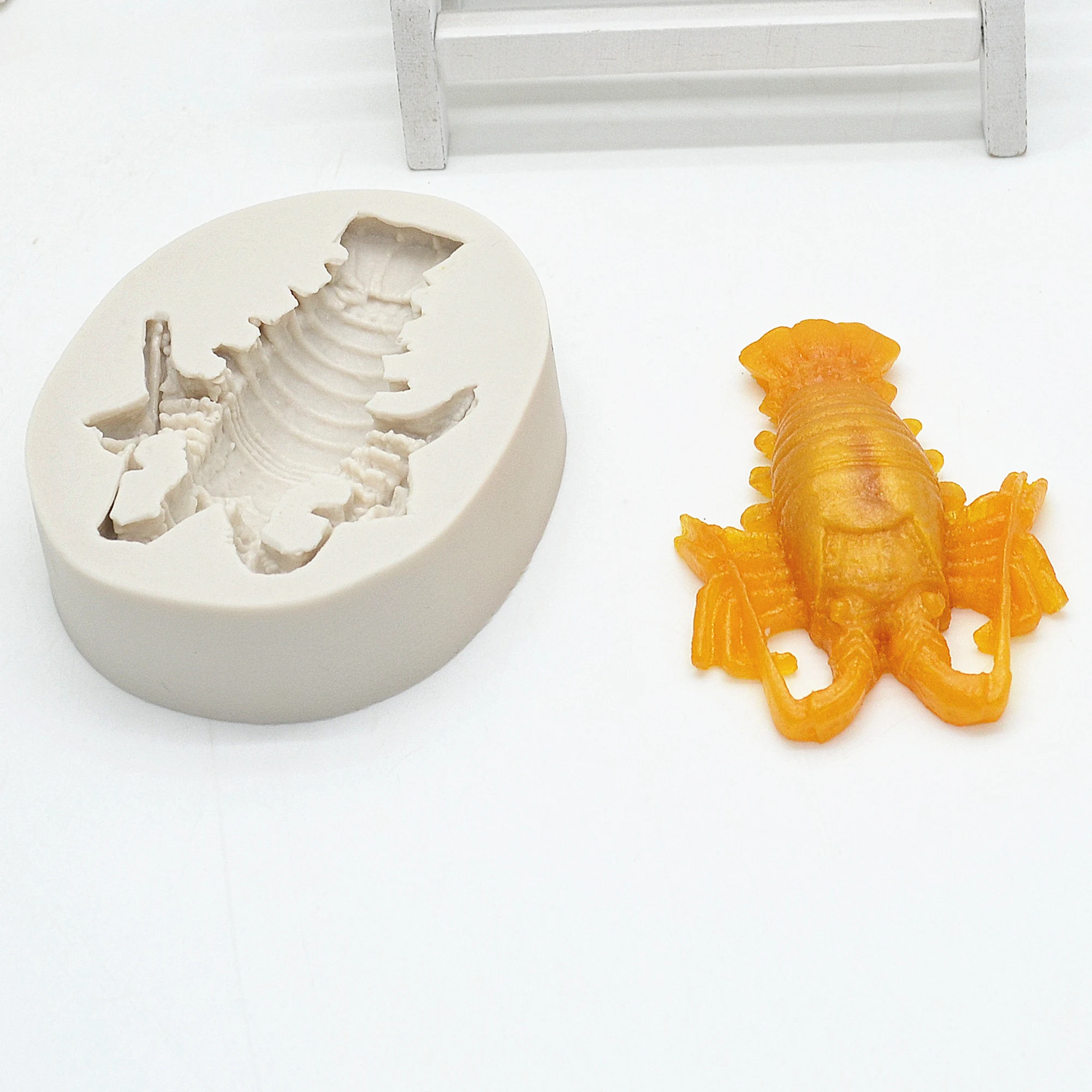 3D креветки силиконовые формы Кухня выпечки инструменты DIY Кондитерские десерт