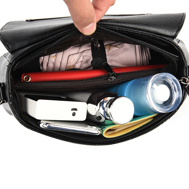 

High Quality PU Leather Handbag Women Shoulder Bags Casual Crossbody Bags for Women 2020 New Designer Women Handbags Tote Bag