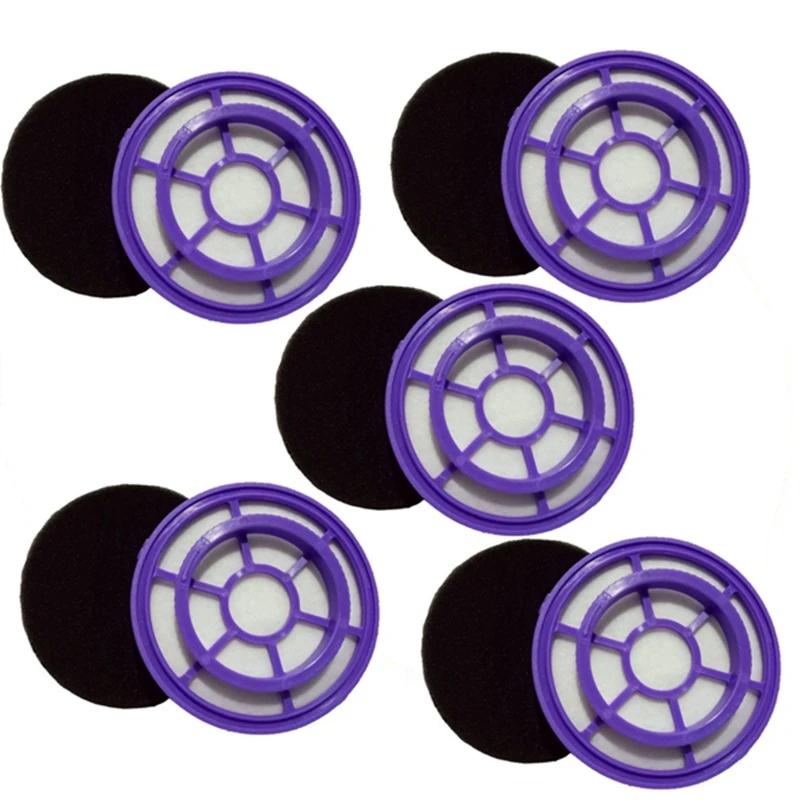 

for PUPPYOO D-526 Vacuum Cleaner HEPA Filter D526 Dust Filters Replacement Parts Vacuum Cleaner Accessories, 5 Pack