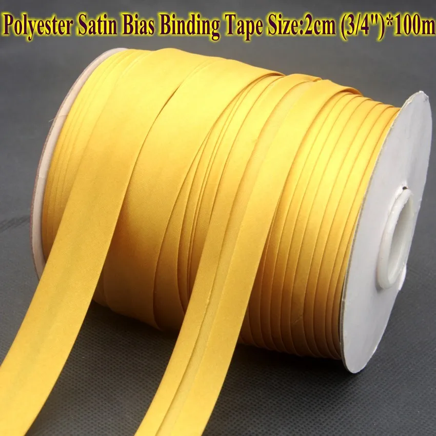 Бесплатная доставка полиэфирная атласная переплетная лента размер: 20 мм 2 см 3/4