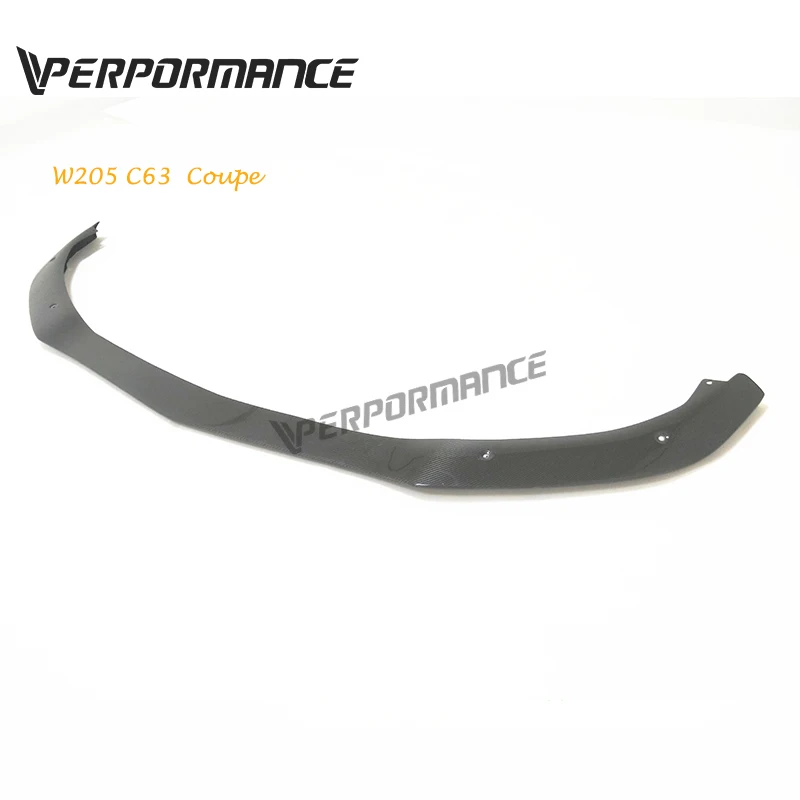 W205 C63 углеродная передняя губа для W205 C63 C63S передняя губа для Купе Седан~ год