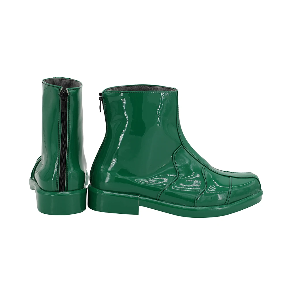 Сапоги для косплея Kamen Rider OOO зеленые ботинки унисекс изготовленные на