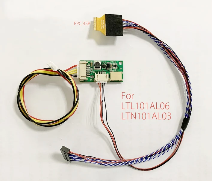 Для LTL101AL06 LTN101AL03 10 1 дюйма адаптер LVDS пластина плата преобразователя 0 3 мм 1Ch 8Bit 45Pin
