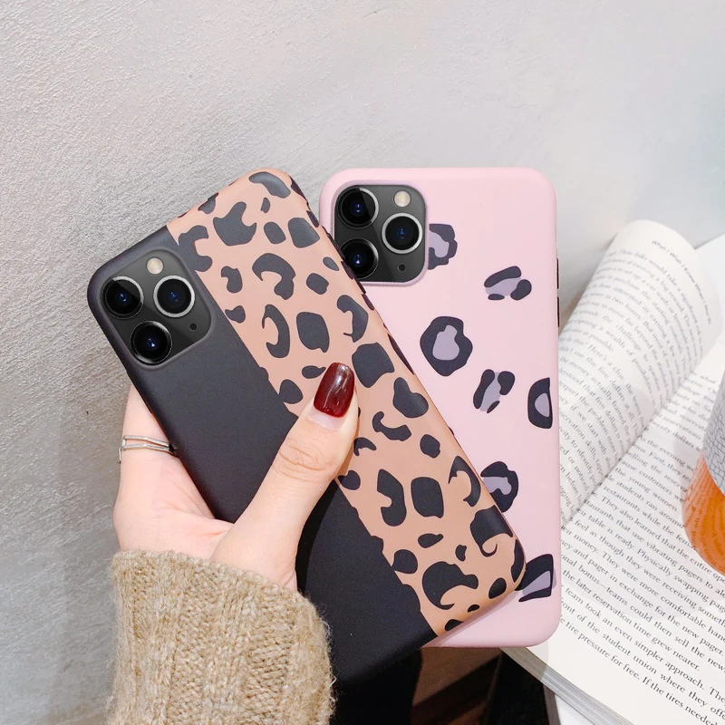 Чехол для телефона с леопардовым принтом чехол Iphone 11 Pro XS Max XR X 8 7 6 6S Plus роскошные