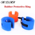 ENLEE резина 4 шт Велосипедное Защитное снаряжение MTB рама защита от столкновений Кольцо Горный Дорожный велосипед защита цепи наклейки