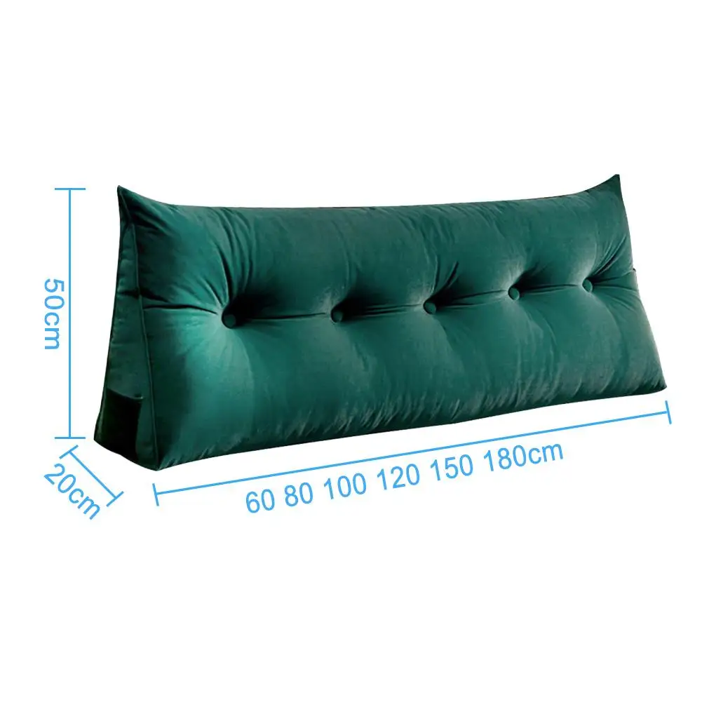 

Long Backrest Cushion Bed Back Cushion Large Waist Pillow for Bed Double Sofa Tatami Long Reading Pillow Modern Home Decor 40a