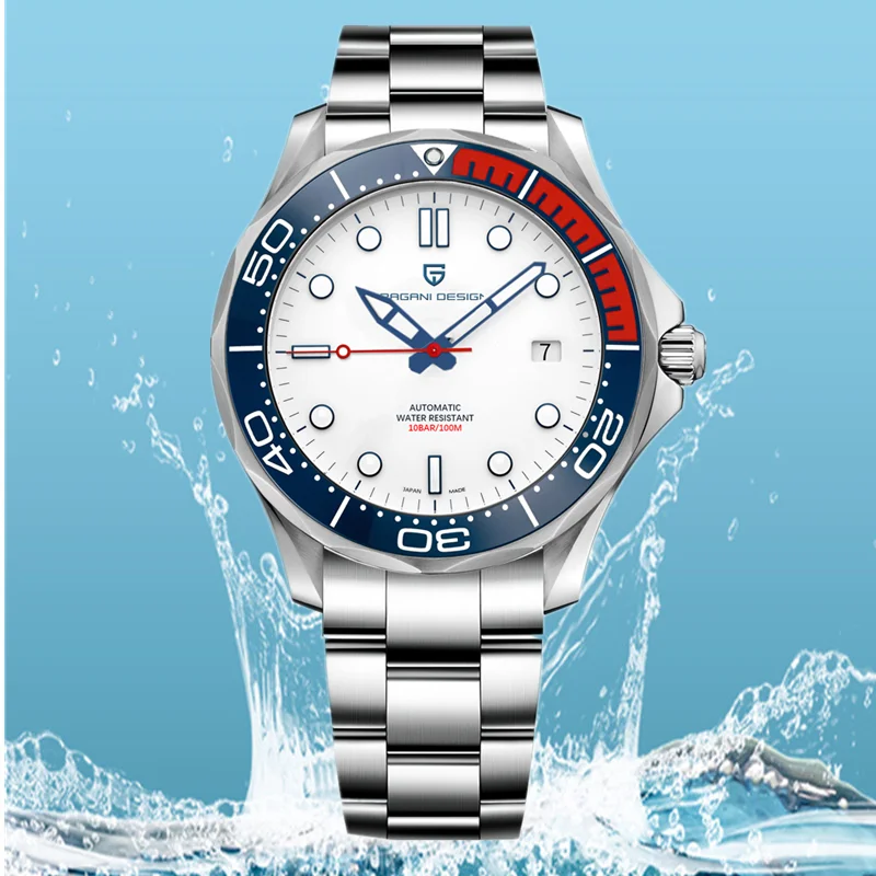 

PAGANI DESIGN Top Brand Men Watch 007 commander Men's Mechanical Watches Luminous Hands Waterproof Casual Business Wristwatch