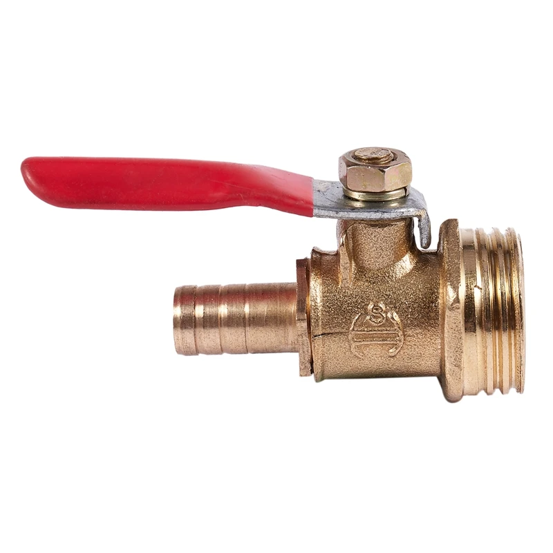 20 мм Наружная резьба до 8 соединитель шланга запорный шаровой клапан |