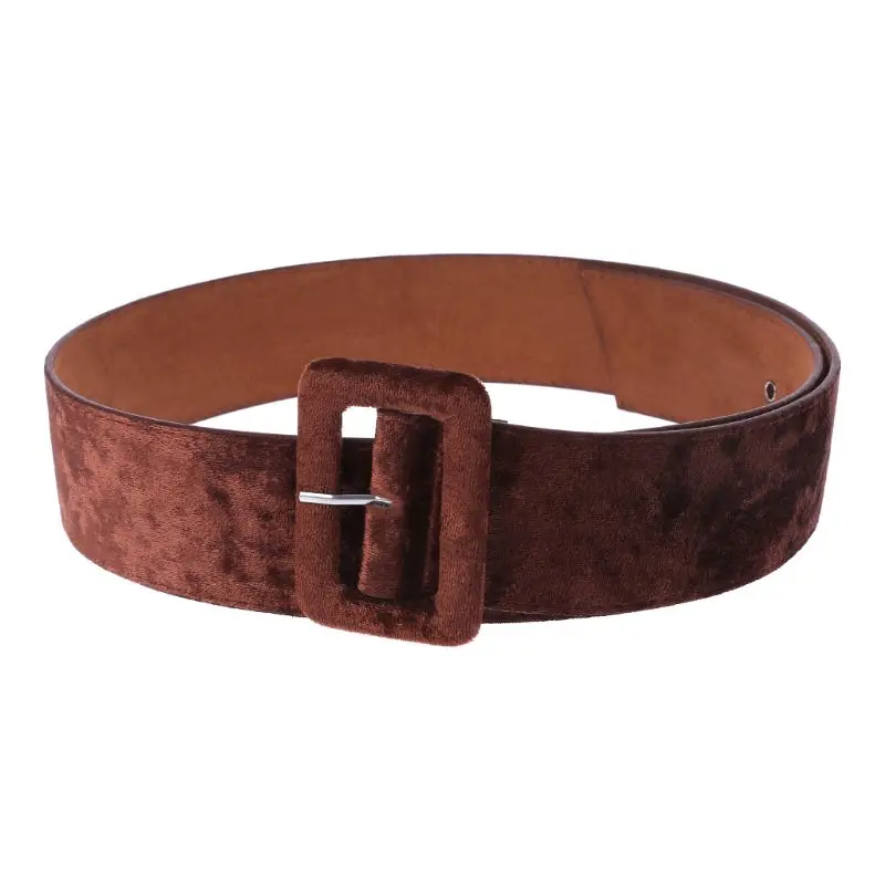 Новый дизайн широкий пояс женское платье ремни украсить Мода Серебряный пряжкой