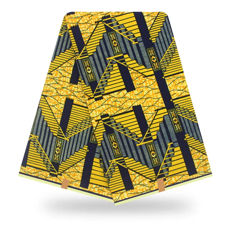 2021 новый воск оригинальный настоящий 100% хлопок Анкара ткань Африканский принт