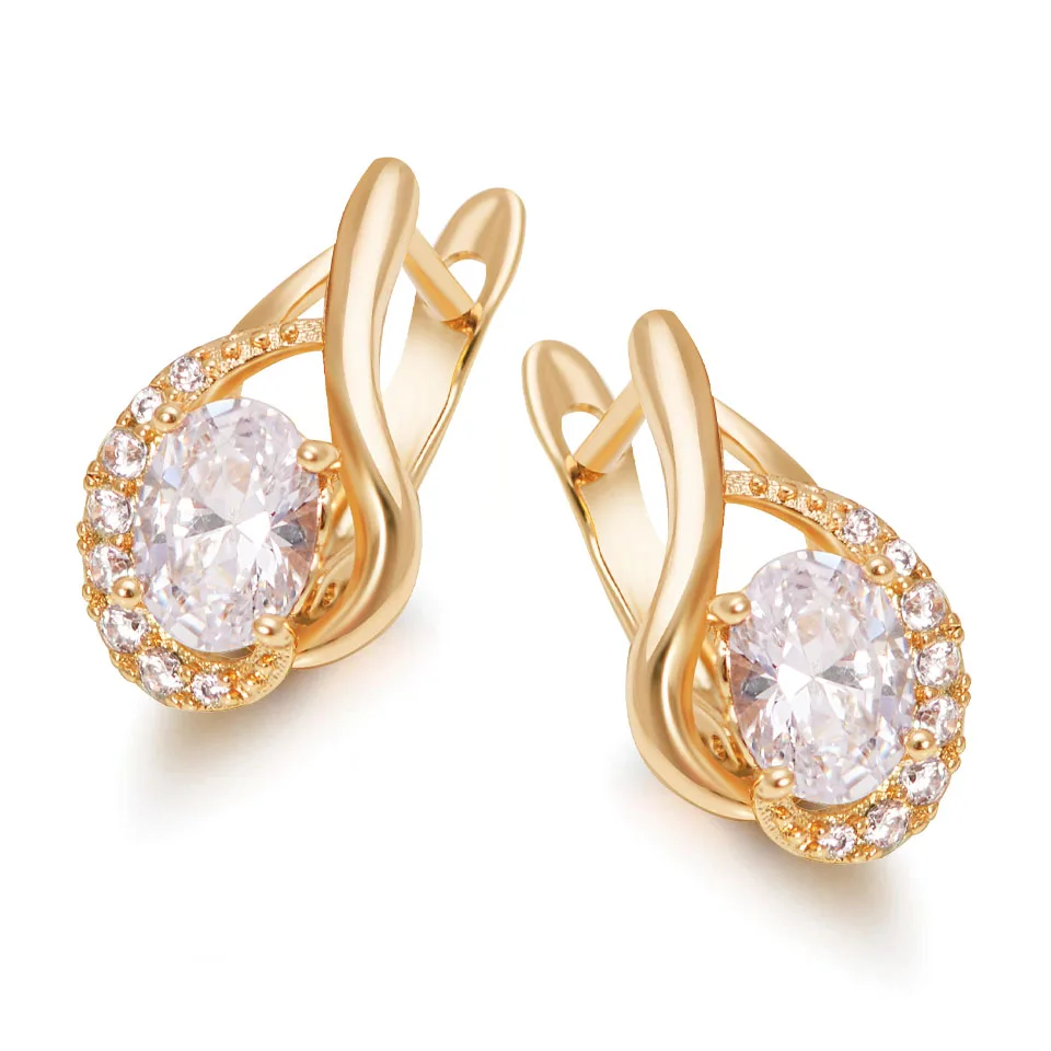 MxGxFam золотой цвет 18 k новая модель женских Модных Ювелирных изделий AAA + без