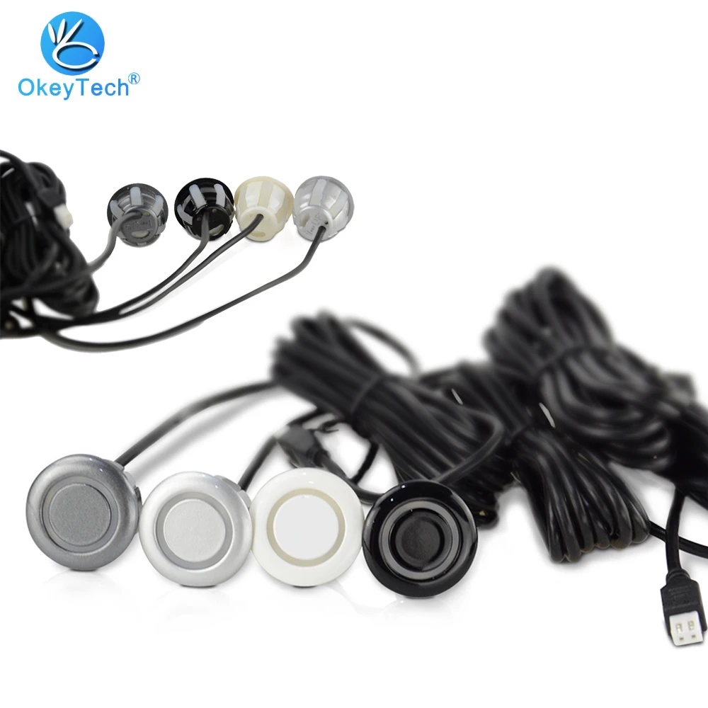 OkeyTech парковочные радар датчики 22 мм Автомобильная сигнализация местоположение