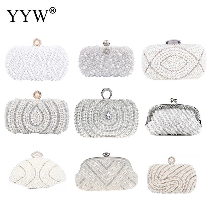 

Белый романтический клатч, вечерние сумки, женский клатч 2021, Роскошная вечерняя сумочка для выпускного вечера, кошелек, сумки для свадебной ...