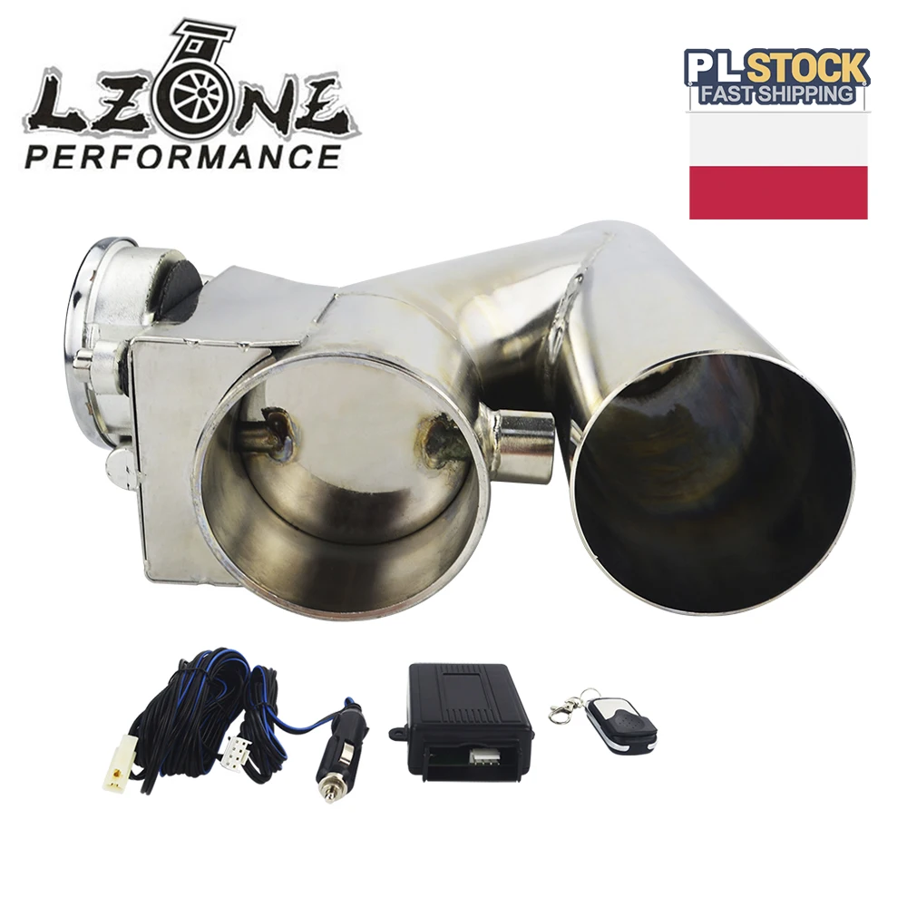 LZONE универсальный Электрический Выпускной клапан из нержавеющей стали 2 5 &quot / 3&quot