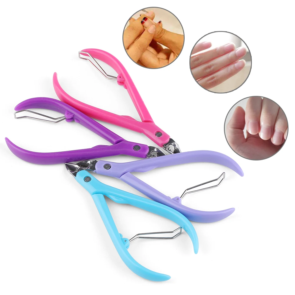 Случайный цвет! Кусачки для ногтей из нержавеющей стали кусачки