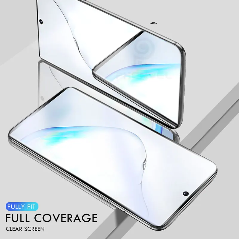 Передняя+ задняя защитная пленка для samsung Note 10 гелевая 3D Защитная пленка для экрана Galaxy Note 10 Plus 10+ 5G TPU Гидрогелевая пленка