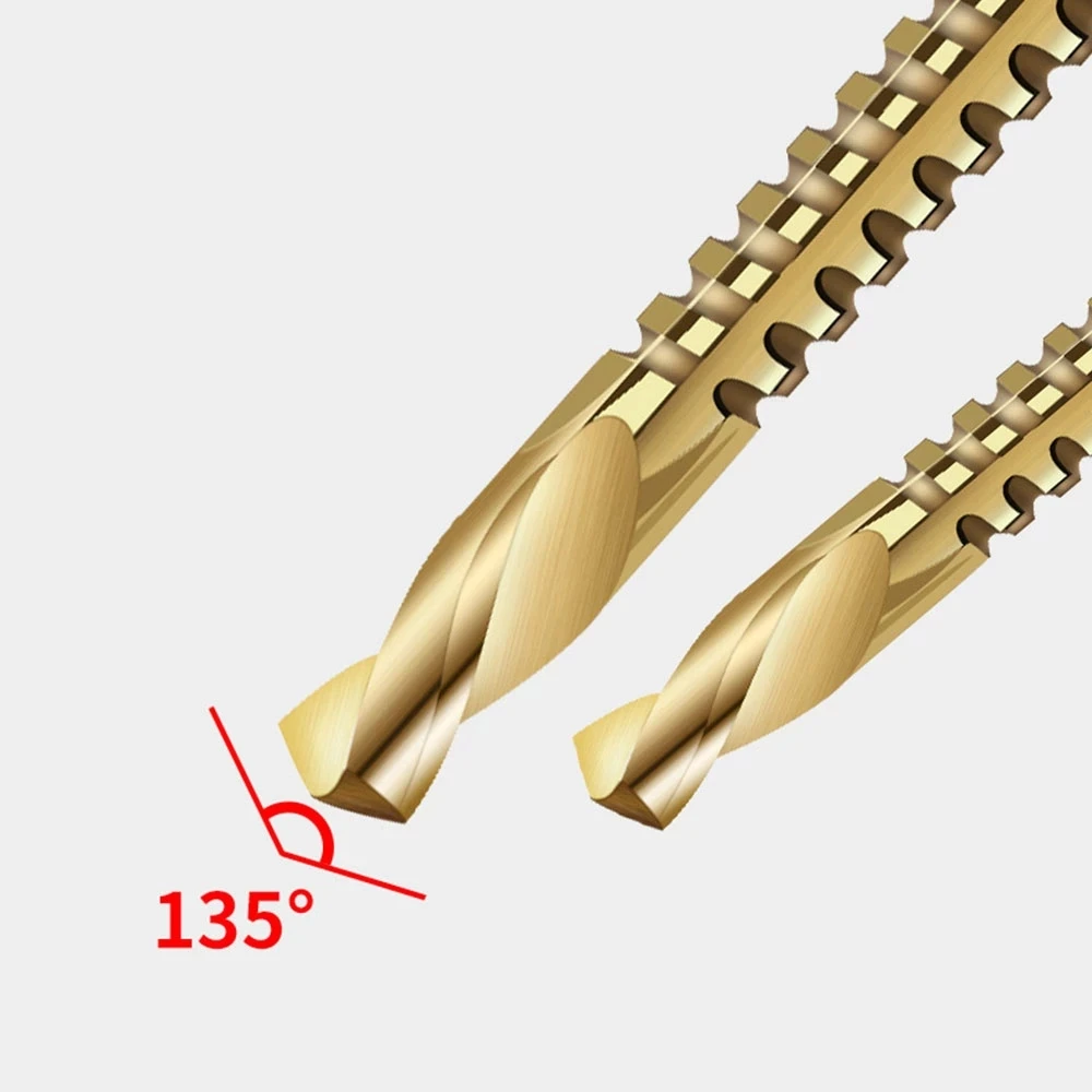 Набор кобальтовых сверл комплект из 6 насадок для спирального винта метрические