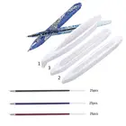 Ручная шариковая ручка, УФ-смола, эпоксидная смола, литье, форма, держатель для ручки, силиконовая форма, сделай сам, художественное ремесло