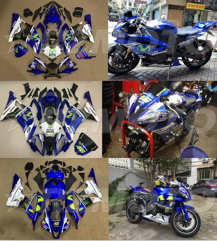 ABS мотоцикл обтекатель комплект для SUZUKI K5 K6 K7 K8 GSXR углеродное волокно узор переводная печать ACEKITS Магазин № 0117
